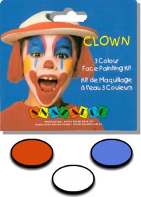 Snazaroo 3 colour theme pk Clown