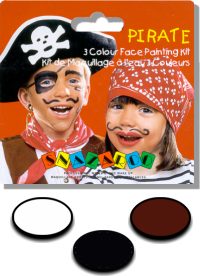 Snazaroo 3 colour theme pk Pirate