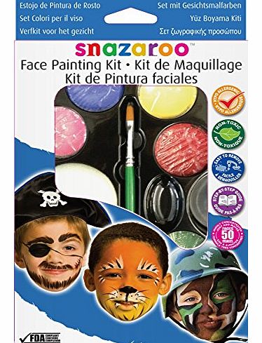 Snazaroo Face Paint Palette Kit - Boys