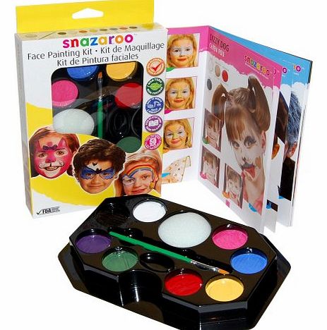 Face Paint Palette Kit, Rainbow - Unisex