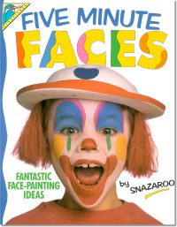 Snazaroo Face Painting Ideas Book - Five Minute Faces