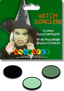 Face Paints - 3 colour theme pack Witch