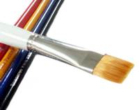 Make up Brush Large Flat White