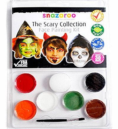 Snazaroo Scary Collection Face Painting Kit