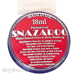 Snazaroo Face Paint - 18ml - Bright Red (0055)