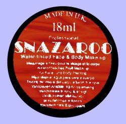 Snazaroo Face Paint - 18ml - Burgundy (866)