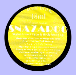 Snazaroo Snazaroo Face Paint - 18ml - Sparkle Yellow