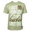 SneakTip I Got 99 Problems T-Shirt (Khaki)