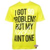 SneakTip I Got 99 Problems T-Shirt (Yellow)