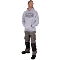2804 Hoodie Sweatshirt Grey XL 45-49