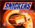 Snickers Ice Cream Bars (4x53ml) On Offer