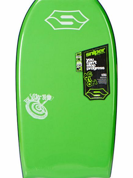 Sniper Mens Sniper Score PE Green/ White Crescent Tail