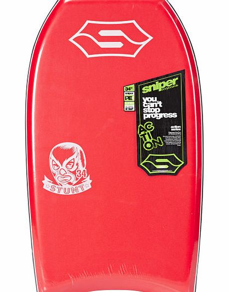 Sniper Mens Sniper Stunt PE Red/ Grey Crescent Tail