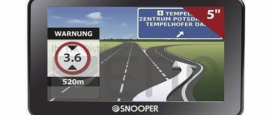 Snooper SC5700DVR - Car Satellite Navigation with Built-in DVR and Speed Trap Detector