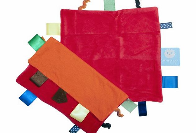 Snooze Baby Comforter (Orange/ Red )