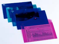 11162 Polyfile electra blue foolscap