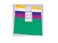 Snopake 12563 Polyfile ID A4 files, assorted