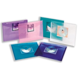 Snopake Polyfile CD File Polyproplylene A4 Clear