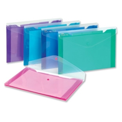 Snopake Polyfile Trio Electra Wallet File