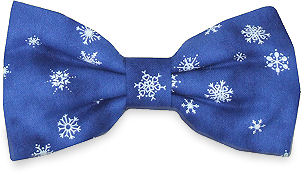Snow Flake Bow Tie
