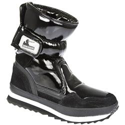 Female Patent Jog Other/Leather Upper Textile Lining Casual in Black