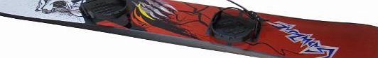 Snow Zone Snow Board - Red, 130cm