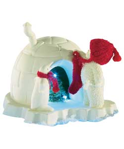 Snowbabies - Stocking was Hung by the Igloo with