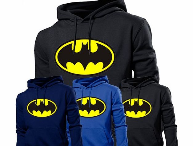 SnS Online Mens Boys Womens Ladies Girls Unisex Batman Comic Super Hero Hoodies Hooded Sweatshirt Pullover Hood