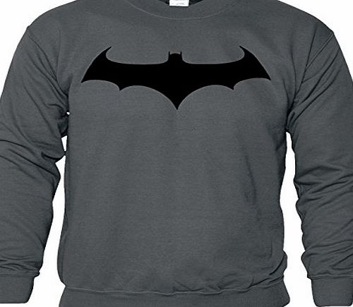 SnS  Men Women Boys Girls Unisex Batman Hush Sweater Hoodie Hooded Sweater Sport Sweatshirt Casual - Charcoal Grey - M - Chest : 38`` - 40``