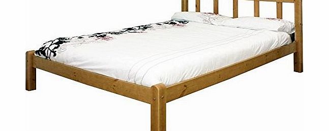 Snuggle Beds Amberley Antique 3 Single Bed Frame Honey Antique Pine