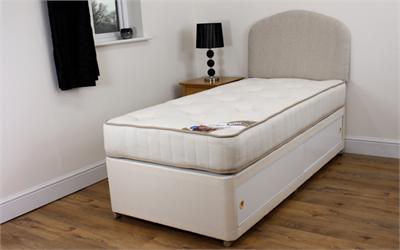 Snuggle Beds King Cotton - Single Slide Storage Divan Set
