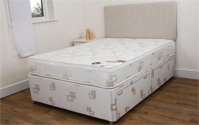 Snuggle Beds Snuggle Damask Quilt Divan Set Double (4