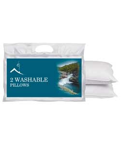 Snuggledown Washable Pair of Pillows