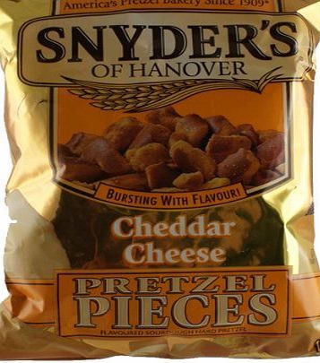 Snyders Of Hanover Snyders Cheddar Cheese Pretzel Pieces 125g - 10 pack