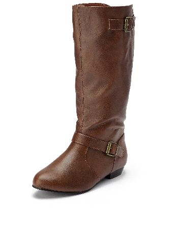 So fabulous! So Fabulous Dennings Flat Twin Buckle Boot Back