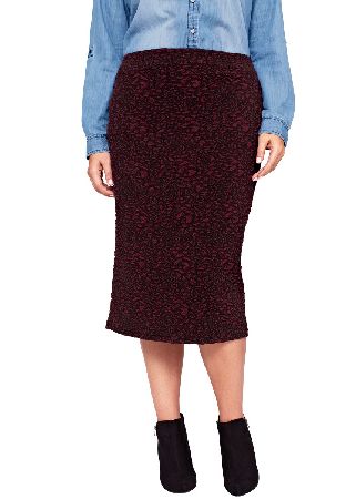So fabulous! So Fabulous Jacquard Midi Skirt