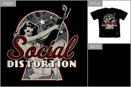 Social Distortion (Pin Up) T-shirt