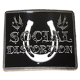 Social Distortion Tattoo Buckle