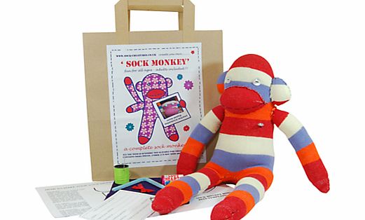Sock Creatures Sock Monkey Kit