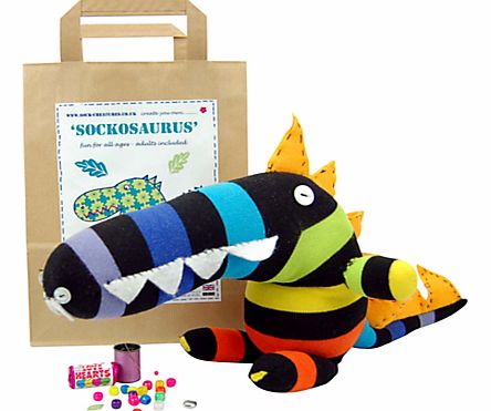 Sock Creatures Sockosaurus Dinosaur Kit
