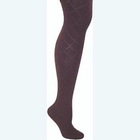 Ladies 1 Pair 70 Denier Diamond Tressor Opaque Hold Up Stockings Large - Black