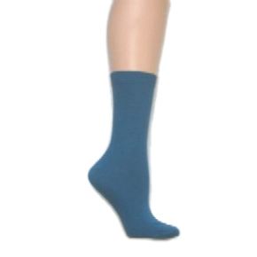 Sockshop Ladies 1 Pair Colours Single Cotton Rich Socks 4-7 Ladies - Lyons Blue