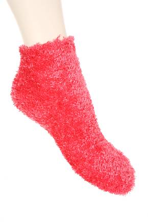 Sockshop Ladies 1 Pair Plain Feather Ankle Sock Raspberry