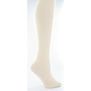 Ladies 1 Pair Warm And Soft Tights Large - Cream