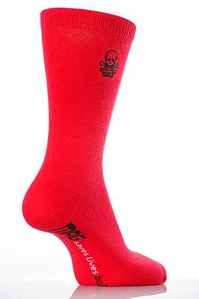 Ladies and Mens 1 Pair MAG Clearing Landmines Step by Step Socks in 2 Colours ... 25% From Every Pai