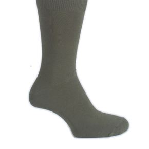 Sockshop Mens 1 Pair Colours Single Cotton Rich Socks 6-11 Mens - Rifle Green