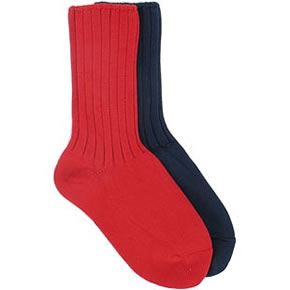 Sockshop Mens 2 Pair Chunky Rib Socks 6-11 Mens - Blue