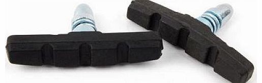 1 Pair Bicycle Cycle Bike V Brake Pads Blocks Stop 70mm