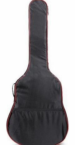 SODIAL(R) 41 Inch Classical Acoustic Guitar Back Carry Cover Case Bag 5mm Shoulder Straps