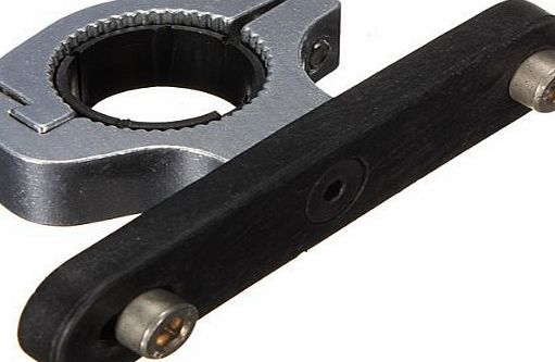 Bike Bicycle Cycling Clamp Clip on Water Bottle Cup Cage Holder Handlebar Mount